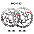 SHIMANO DEORE SM-RT56 Brake Rotor 160MM 180MM Mountain Bicycle Hydraulic Disc Brake Rotors with 6 Bolts for Resin Pad Bike Parts