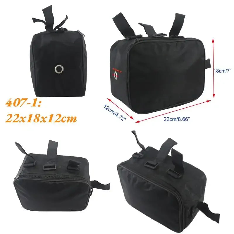 Bicycle Bike Tube Frame Pack Bag Case Battery front Tool Box Storage MTB Ebike