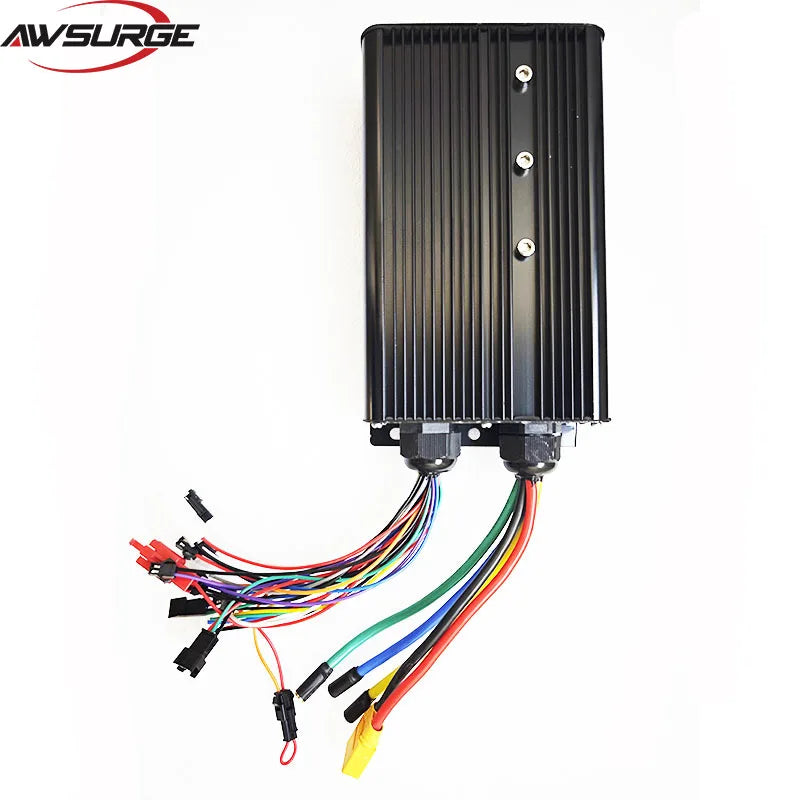 3000W 5000W Electric Bicycle Scooter Controller System 48V-72V 60A 80A Dual-mode 18-tube Sine Wave Controller S830 SW900 Display