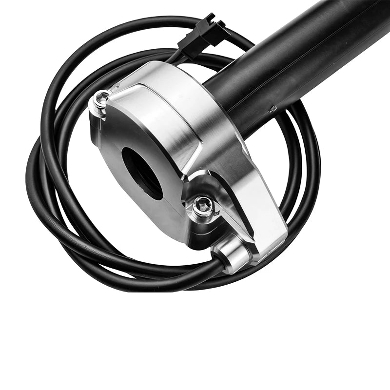 CNC Motorcycle Electronic Throttle Handle Throttle Handlebar Fit For Sur-Ron Surron Light Bee S X Electric Motocross Universal P