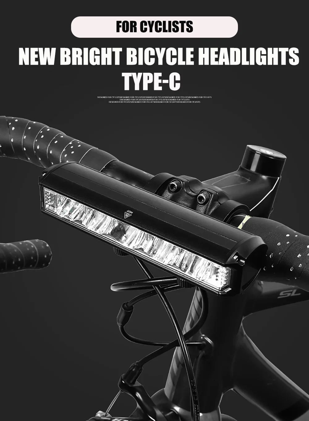 10000LM Bicycle Light Front Bike Light Waterproof 8000mah 5*P90 Flashlight USB Charging MTB Road Cycling Lamp Accessories