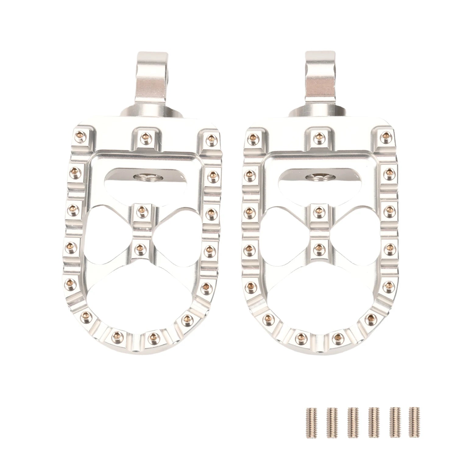 Motorcycle Foot Pegs MX Wide Fat Footrests Pedals W/Shifter Pegs For Harley Sportster XL 883 1200 Dyna Street Bob Bobber Custom