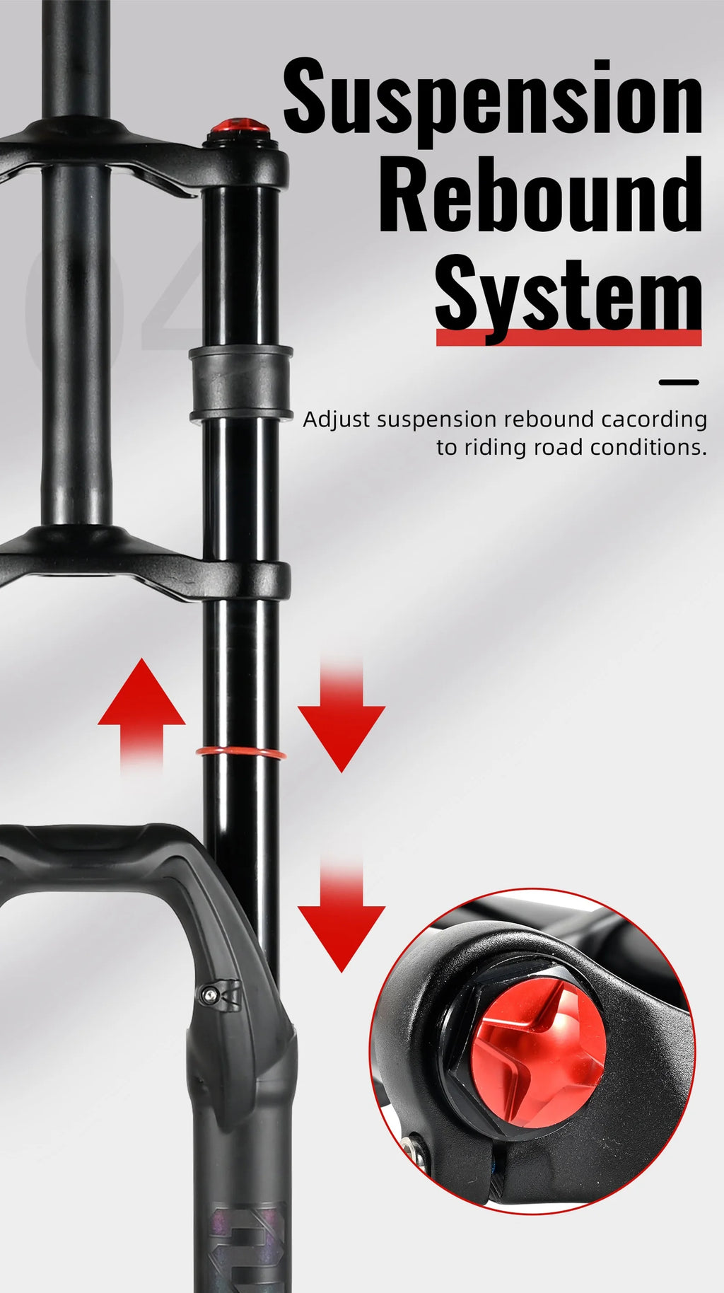 NanLio Double Shoulder Snow Front Fork 27.5inch / 29*2.5 inch MTB Fork 150mm Travel Air Supension Bike Fork E-bike Fork 15/9MM