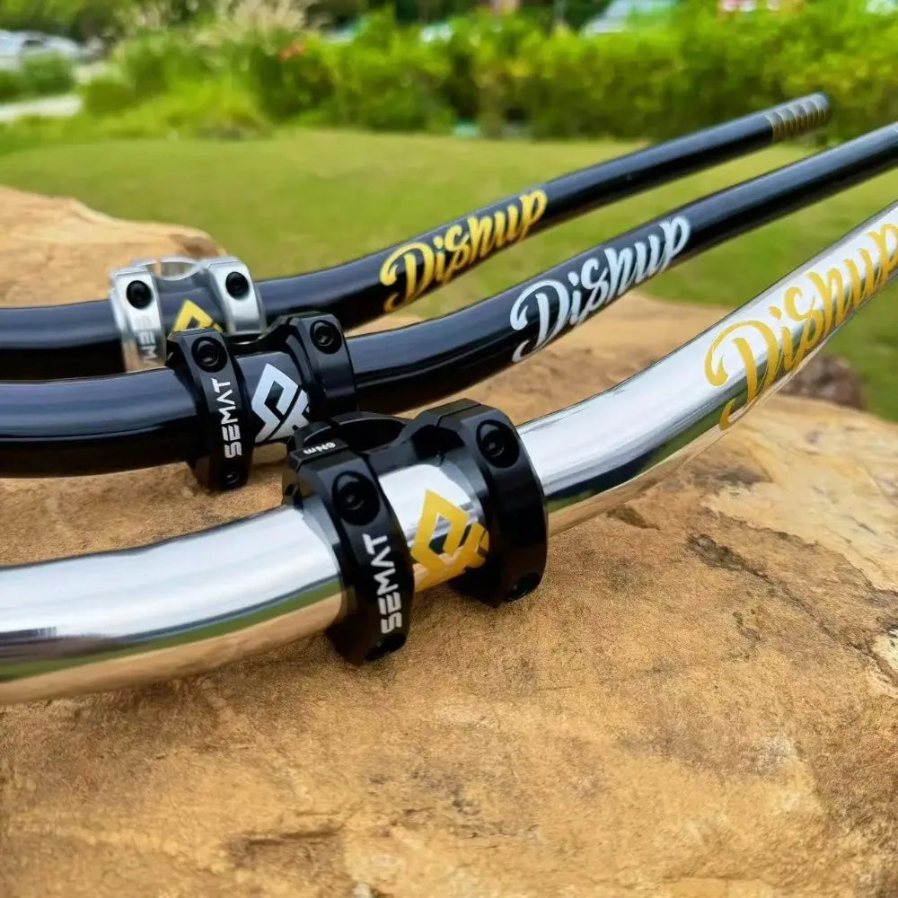 DISRUP 780/800mm Mountain Bike Handlebar, 31.8/35mm Diameter, Aluminum Alloy Handlebar for Downhill Biking and Off-Road Trails