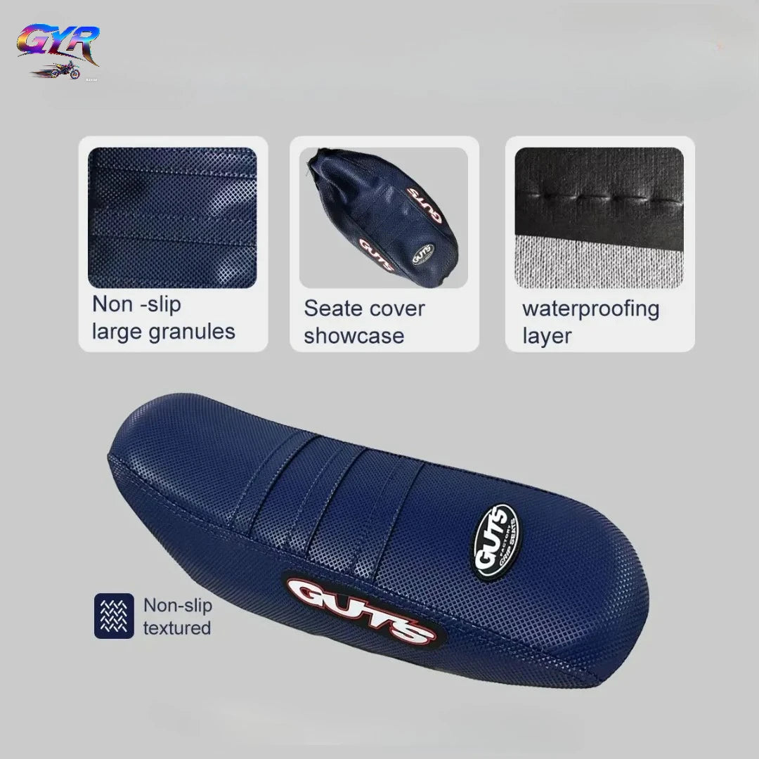For Light Bee X S Off-Road Electric Vehicle Off-Road Electric Bike Motorcycle Pro Ribbed Rubber Gripper Anti-slip Seat Cover