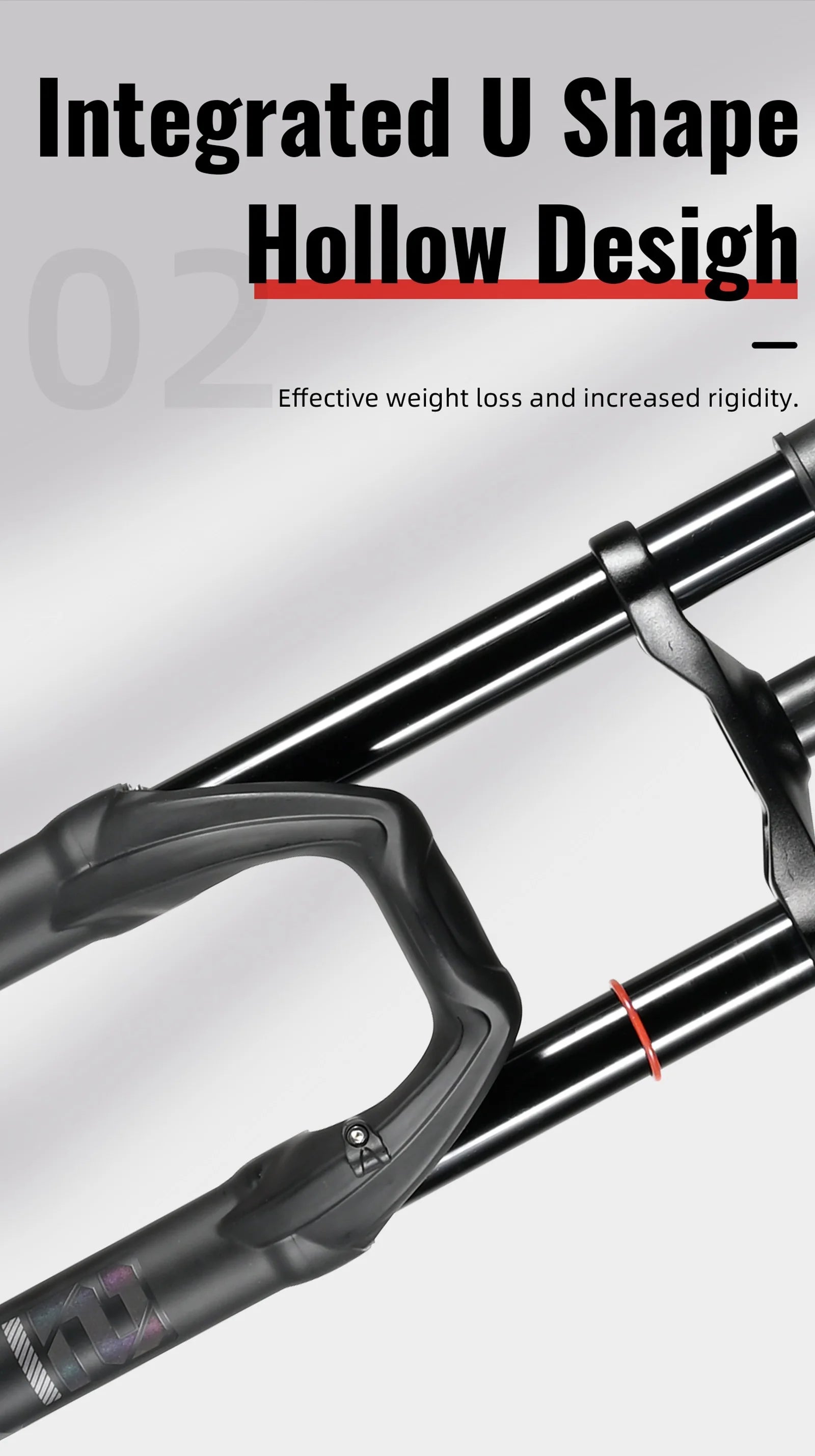 NanLio Double Shoulder Snow Front Fork 27.5inch / 29*2.5 inch MTB Fork 150mm Travel Air Supension Bike Fork E-bike Fork 15/9MM