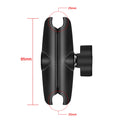 1 inch Ball Head Adapter Mount Base Motorcycle Handlebar Rearview Mirror Bracket for DJI GoPro Insta360 Action Camera Accessory