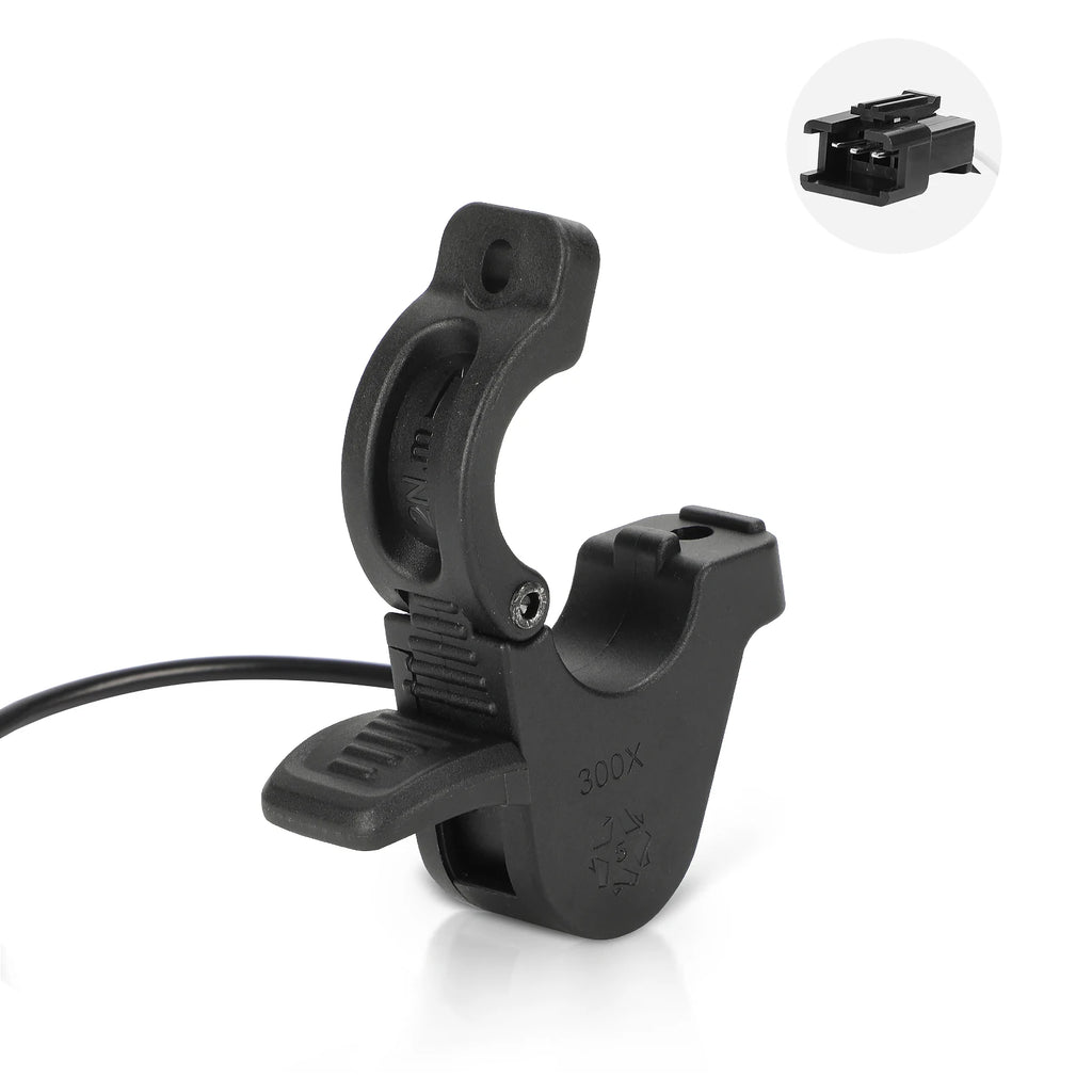 WUXING 300X Electric Bike Fast Release Thumb Throttle, Speed Accelerator for E-Bikes, E-Scooters, and Bafang Conversion Kit