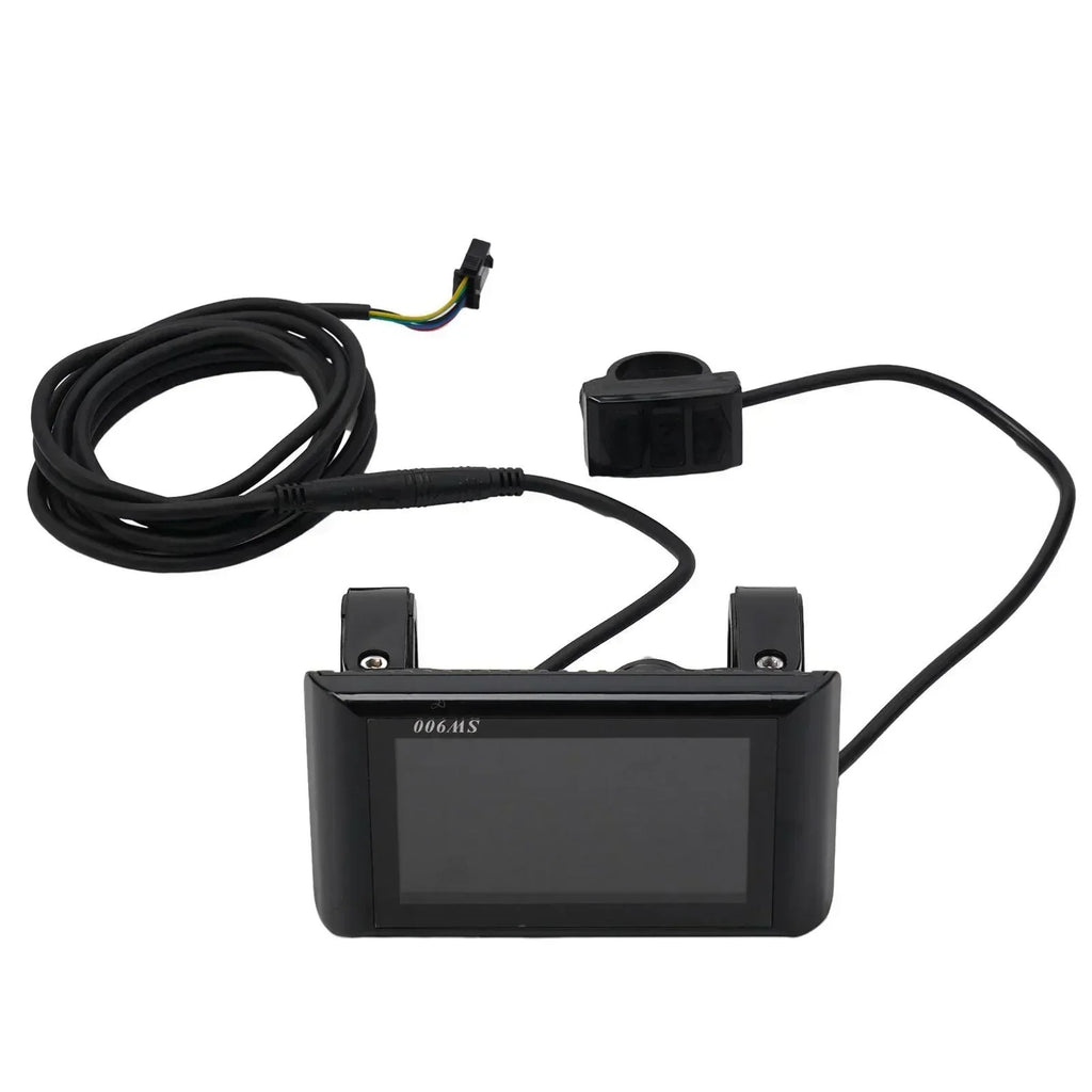 1 Set E-Bike SW900 LCD Colorful Display Control Panel 24-60V Electric Bicycle Scooter 5pin/6pin SM Plug Bicycle Accessories