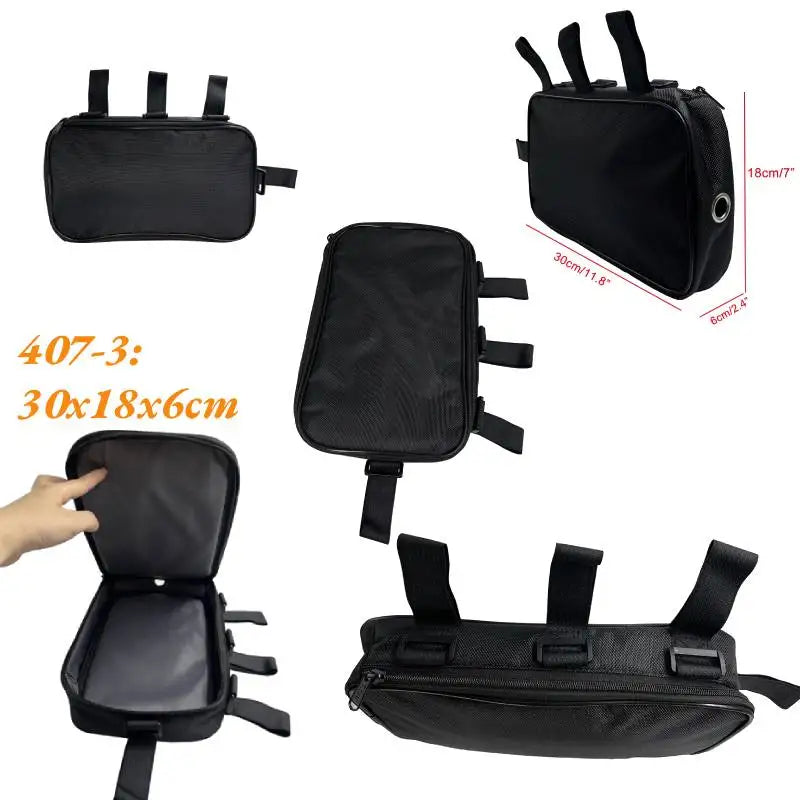 Bicycle Bike Tube Frame Pack Bag Case Battery front Tool Box Storage MTB Ebike