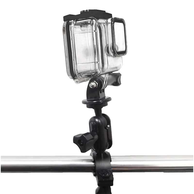 Bicycle Handlebar Mount Motorcycle Holder For Gopro Hero 13 12 11 10 9 8 SJCAM SJ4000 AKASO X5 insta360 DJI Osmo Action Camera