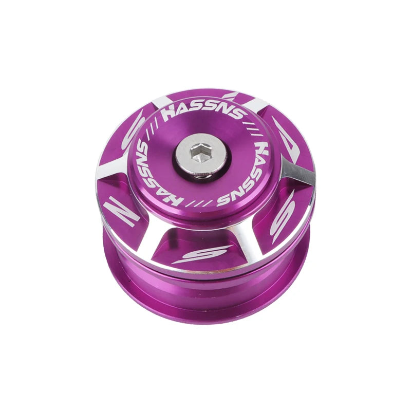 1 1/8 Inch 44mm Integrated MTB Headset Tapered Straight Tube Fork Bicycle Steering Bearing With Top Cap For Mountain Bike
