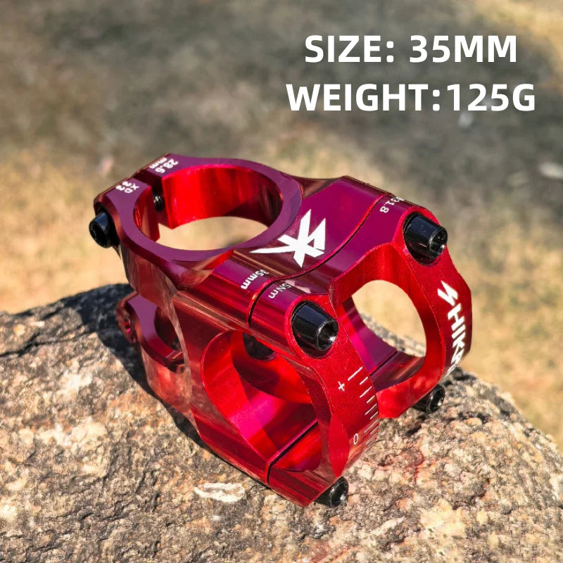 Ultralight MTB/Road Bike Power Stem 31.8X35mm Adjustable Mtb Bicycle Handlebar Parts Aluminium Alloy Cycling Stem