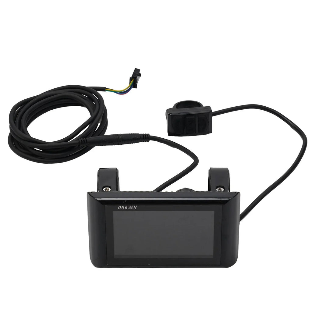 1 Set E-Bike SW900 LCD Colorful Display Control Panel 24-60V Electric Bicycle Scooter 5pin/6pin SM Plug Bicycle Accessories