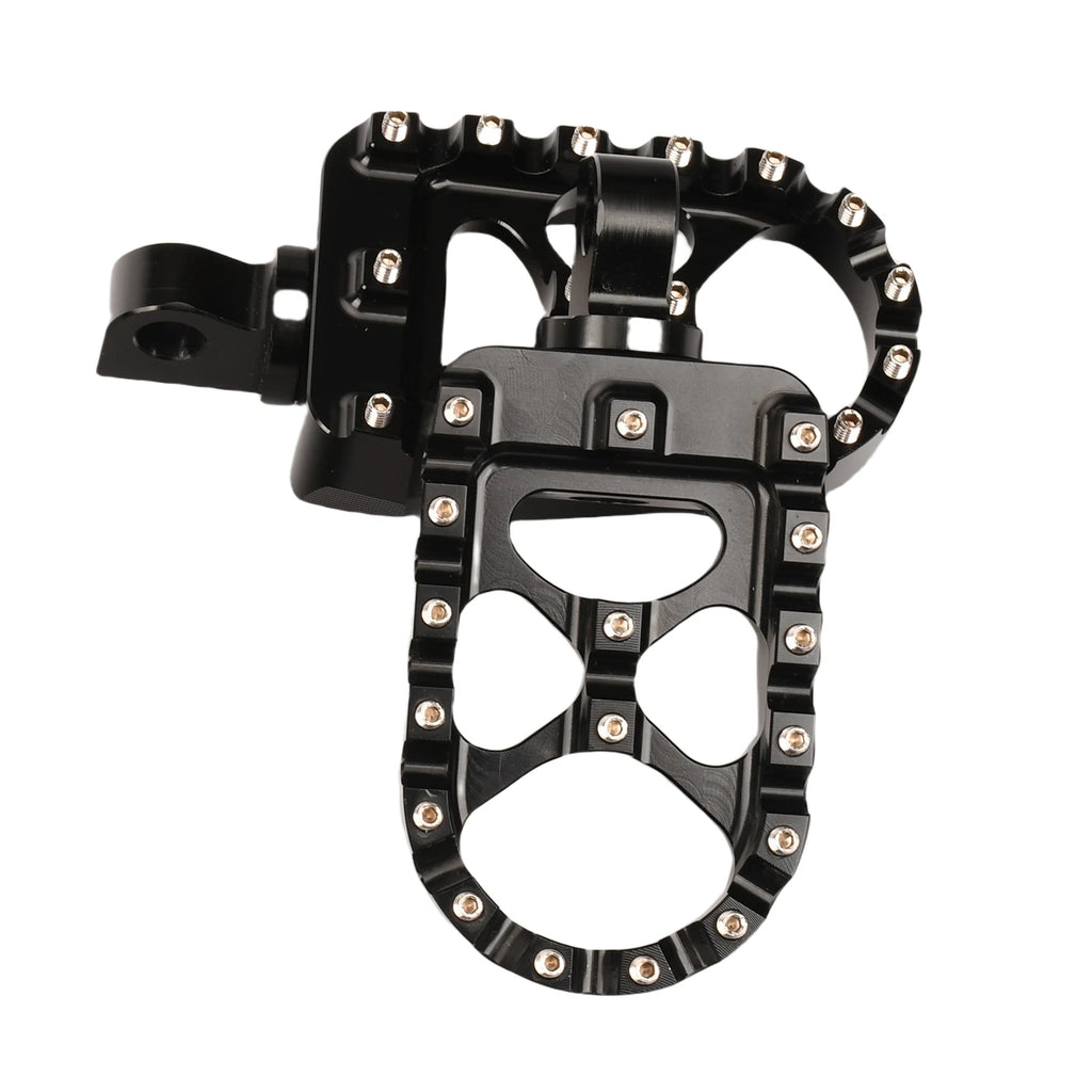 Motorcycle Foot Pegs MX Wide Fat Footrests Pedals W/Shifter Pegs For Harley Sportster XL 883 1200 Dyna Street Bob Bobber Custom