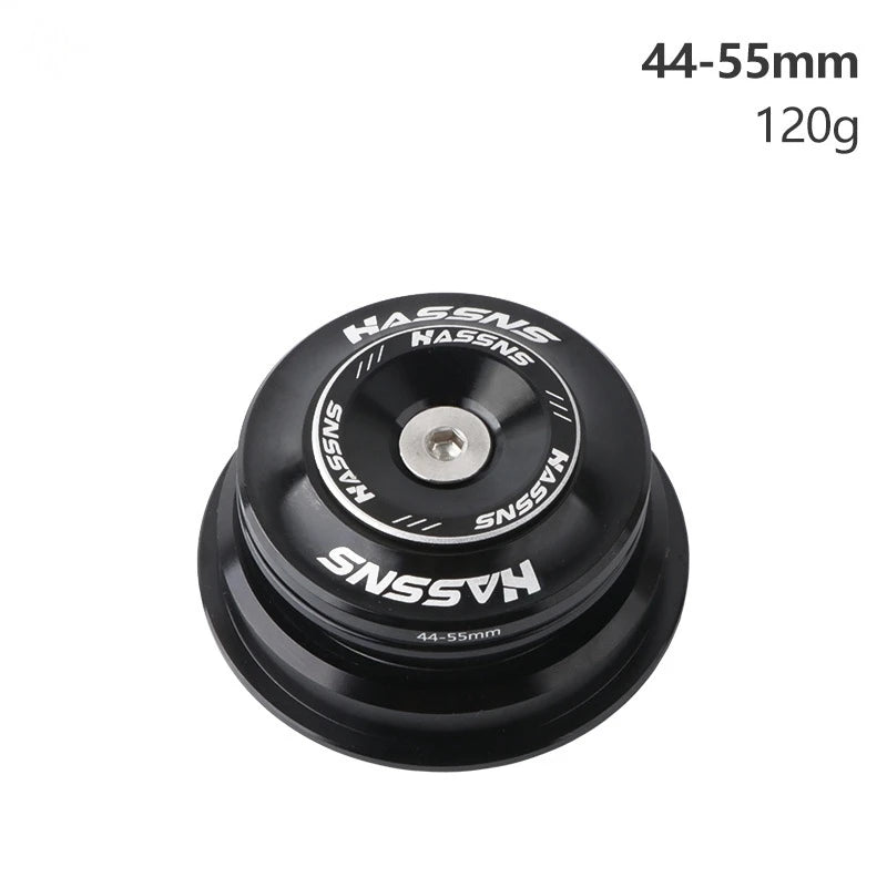 1 1/8 Inch 44mm Integrated MTB Headset Tapered Straight Tube Fork Bicycle Steering Bearing With Top Cap For Mountain Bike