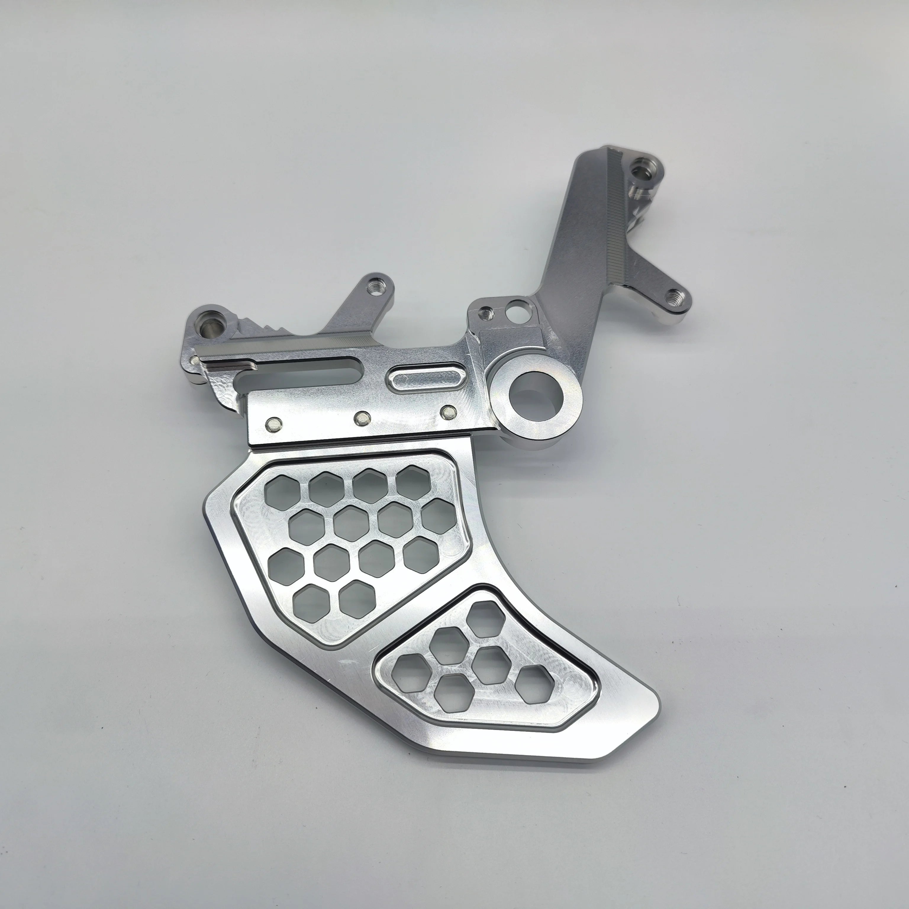 FMO CNC-Machined Reinforced Dual Caliper Bracket – With Disc Protection, For Ultra Bee Motorcycle Accessory