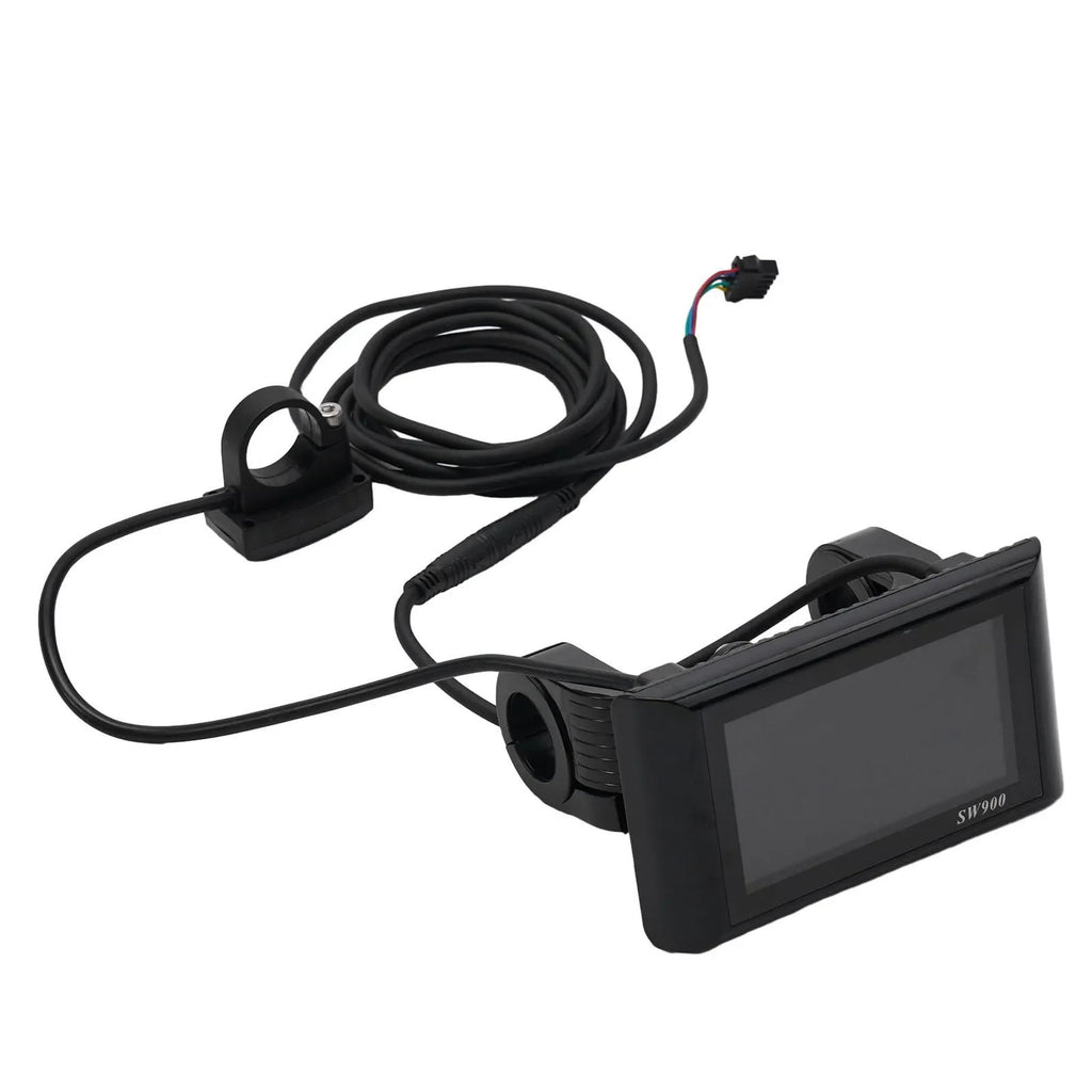 1 Set E-Bike SW900 LCD Colorful Display Control Panel 24-60V Electric Bicycle Scooter 5pin/6pin SM Plug Bicycle Accessories