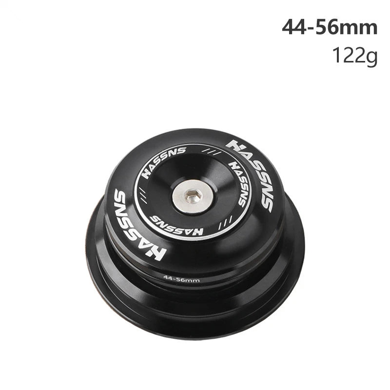 1 1/8 Inch 44mm Integrated MTB Headset Tapered Straight Tube Fork Bicycle Steering Bearing With Top Cap For Mountain Bike