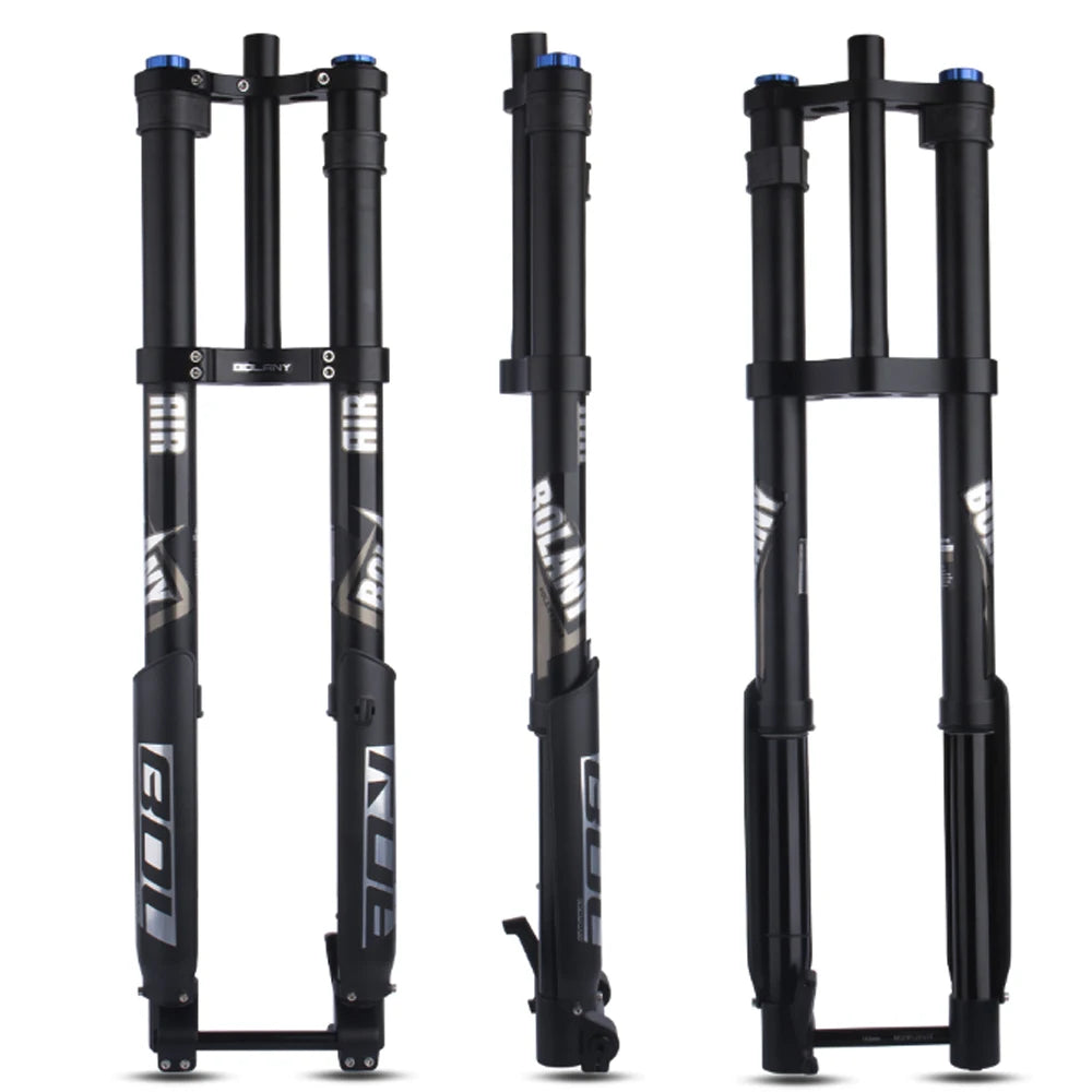 BOLANY Downhill MTB Electric Bike Beach Motorcycle Inverted Fork Shock Absorber 160mm  26 27.5 29 XC AM DH Bicycle Accessories