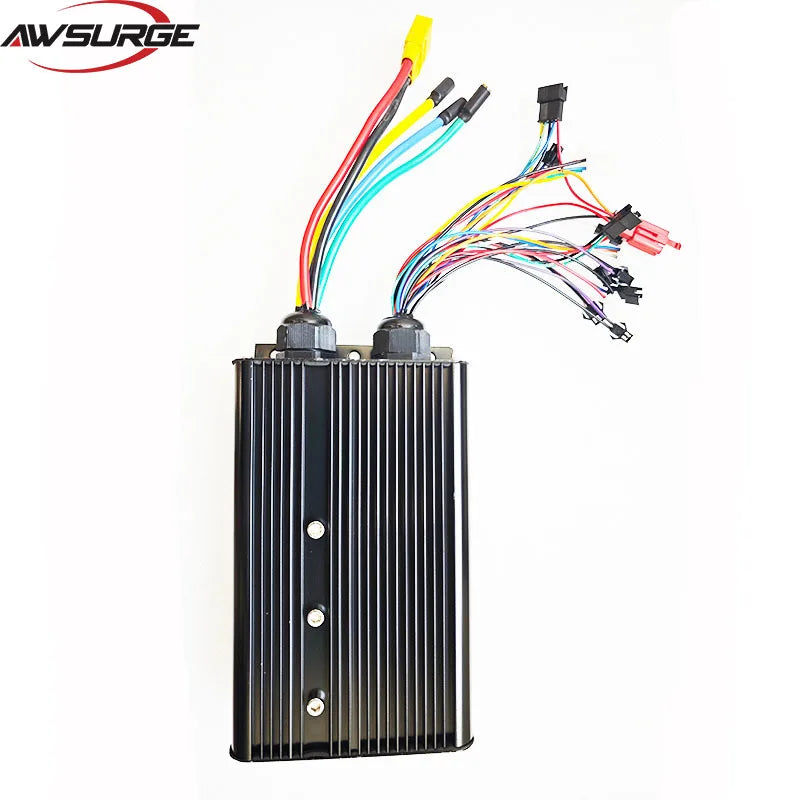 3000W 5000W Electric Bicycle Scooter Controller System 48V-72V 60A 80A Dual-mode 18-tube Sine Wave Controller S830 SW900 Display