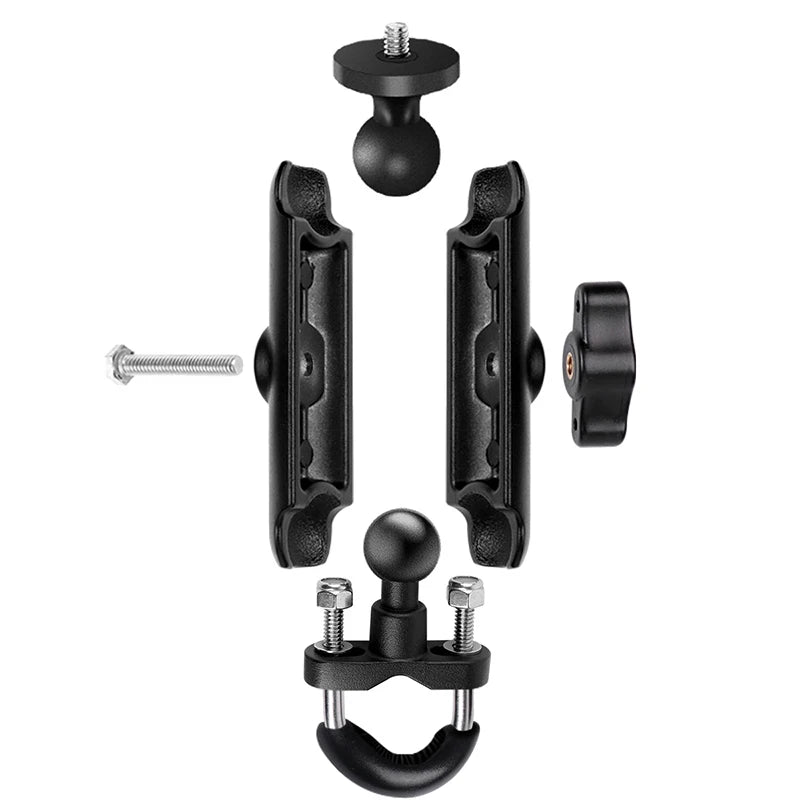 Bicycle Handlebar Mount Motorcycle Holder For Gopro Hero 13 12 11 10 9 8 SJCAM SJ4000 AKASO X5 insta360 DJI Osmo Action Camera