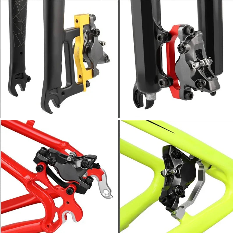 Bicycle Disc Brake Adapter MTB Disc Brake Converter for IS PM 160 180 203mm Rotor Mountain Bike Bracket Cycling Caliper Mount