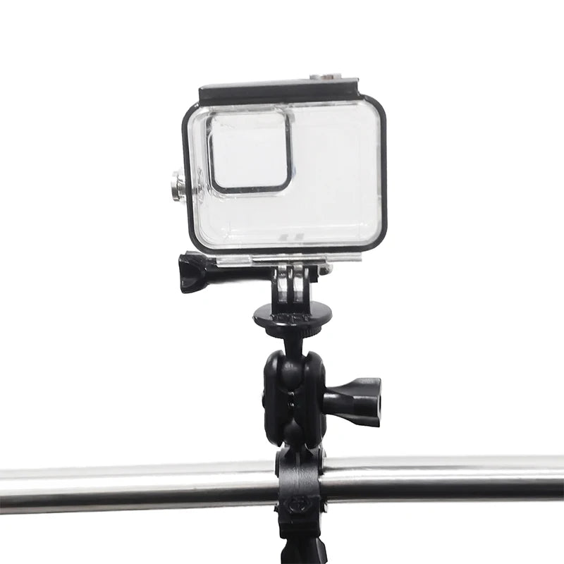Bicycle Handlebar Mount Motorcycle Holder For Gopro Hero 13 12 11 10 9 8 SJCAM SJ4000 AKASO X5 insta360 DJI Osmo Action Camera