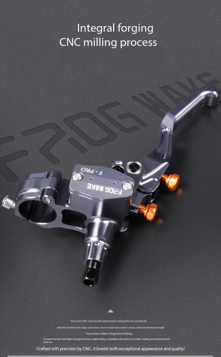 Frog F-PRO 4-Piston Hydraulic Brake DH Downhill for MTB & E-Bike