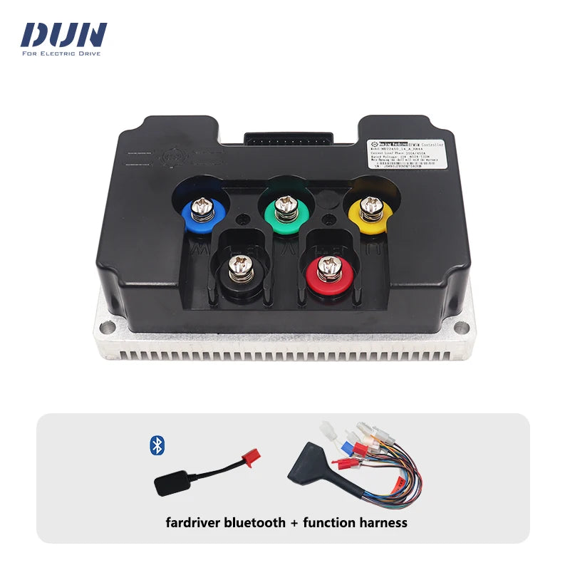 Fardriver Controller ND72450 3000W-5000W V2 48V/60V/72V DC 200A Phase 450A Fardriver 72450 Controller For QS138 70H 3000W Motor