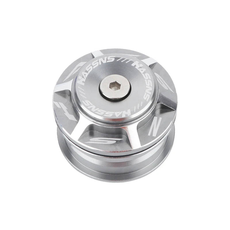 1 1/8 Inch 44mm Integrated MTB Headset Tapered Straight Tube Fork Bicycle Steering Bearing With Top Cap For Mountain Bike