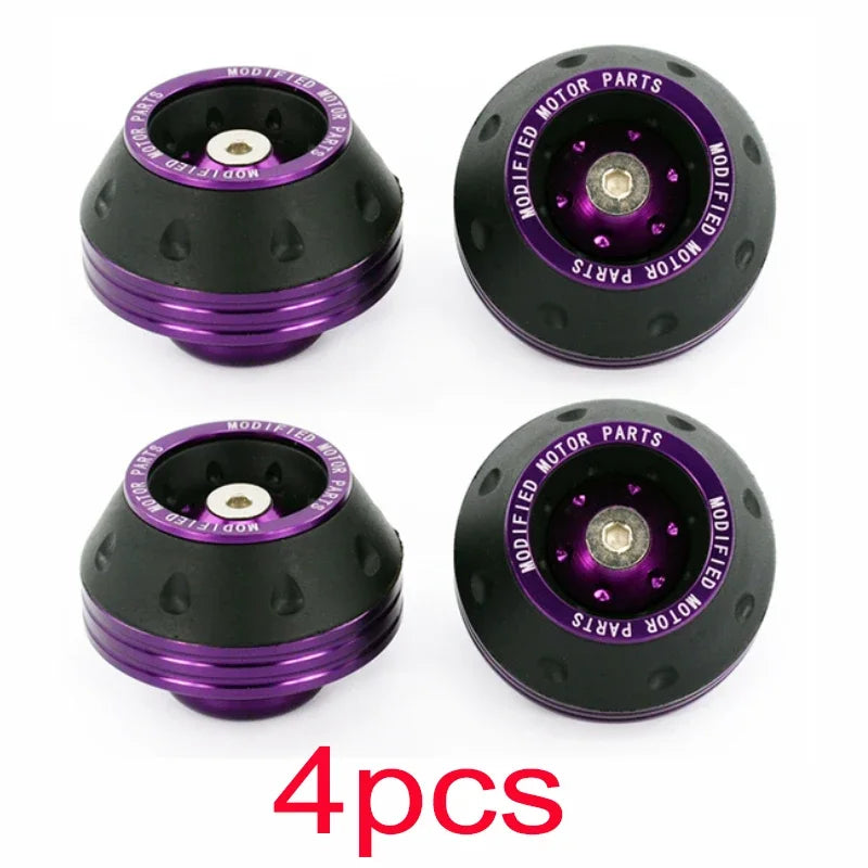 2/4Pcs Universal Motorcycle Wheel Protection Crash Pad Motorbike Crash Protectors Alloy Motocross Falling Front Fork Slider Cups