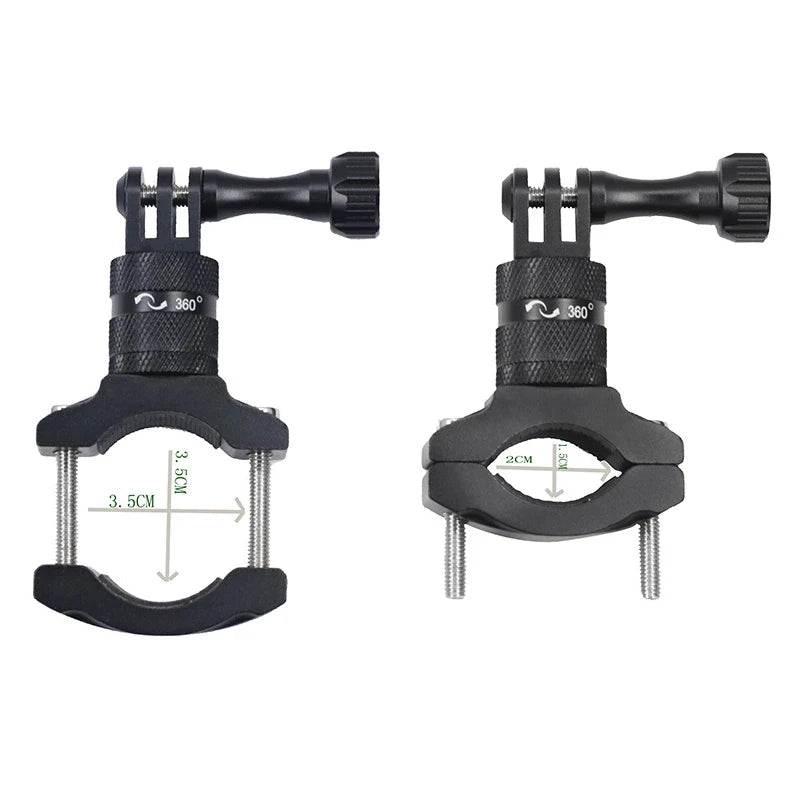 Bicycle Handlebar Mount Motorcycle Holder For Gopro Hero 13 12 11 10 9 8 SJCAM SJ4000 AKASO X5 insta360 DJI Osmo Action Camera