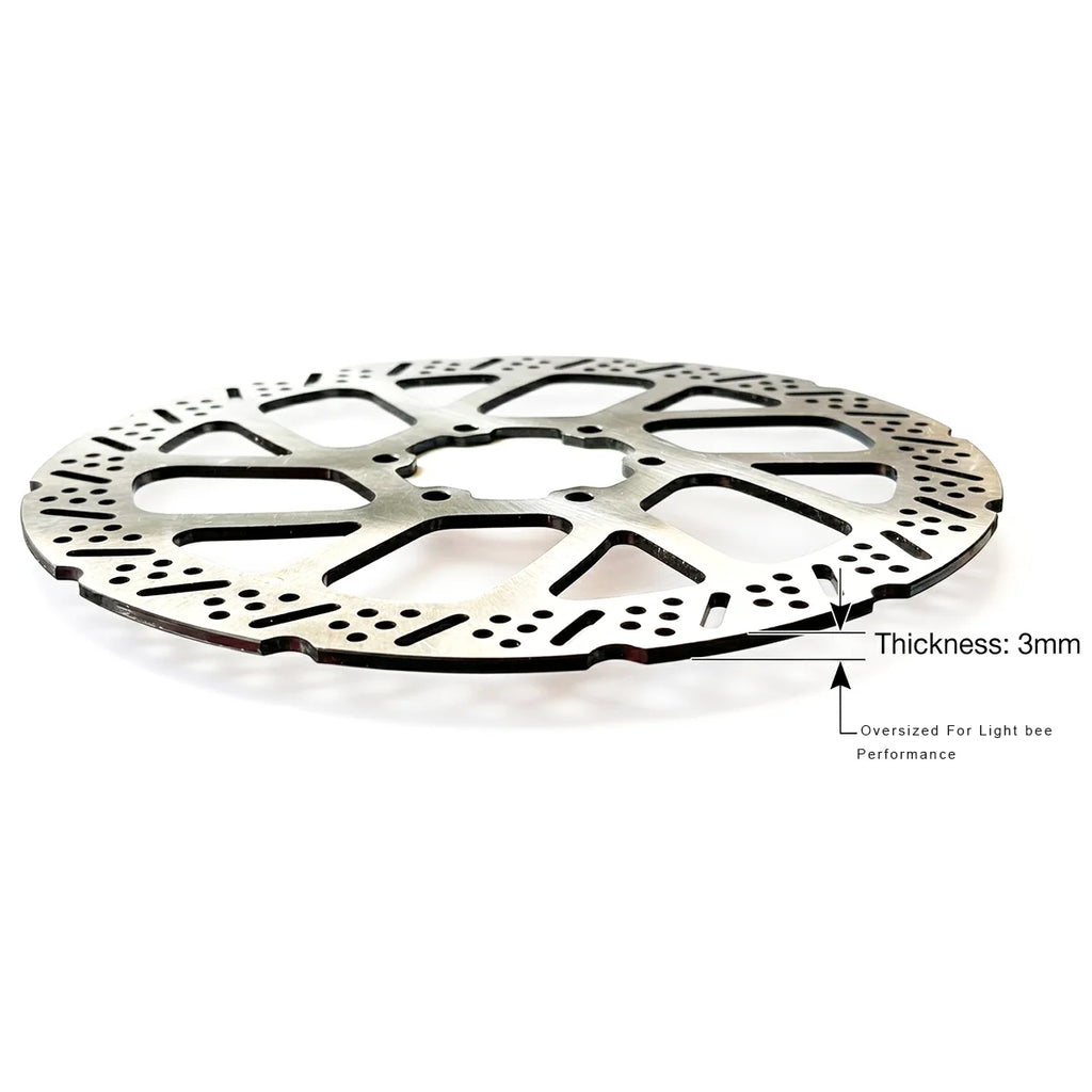 Super E-bike Light bee /E-ride Mod Upgrade to Ultra bee Brake System Front /Rear 240mm brake Disc