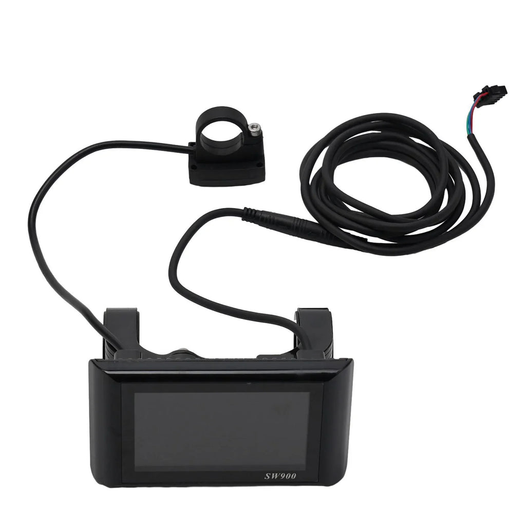 1 Set E-Bike SW900 LCD Colorful Display Control Panel 24-60V Electric Bicycle Scooter 5pin/6pin SM Plug Bicycle Accessories
