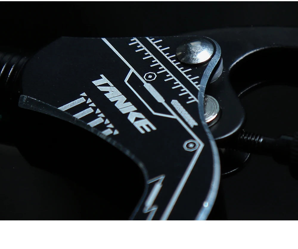 TANKE Mountain Bike Hydraulic Disc Brake Kit with 160mm Rotors, Hydraulic Calipers, Front and Rear Mounts, and 22.2mm Handlebar