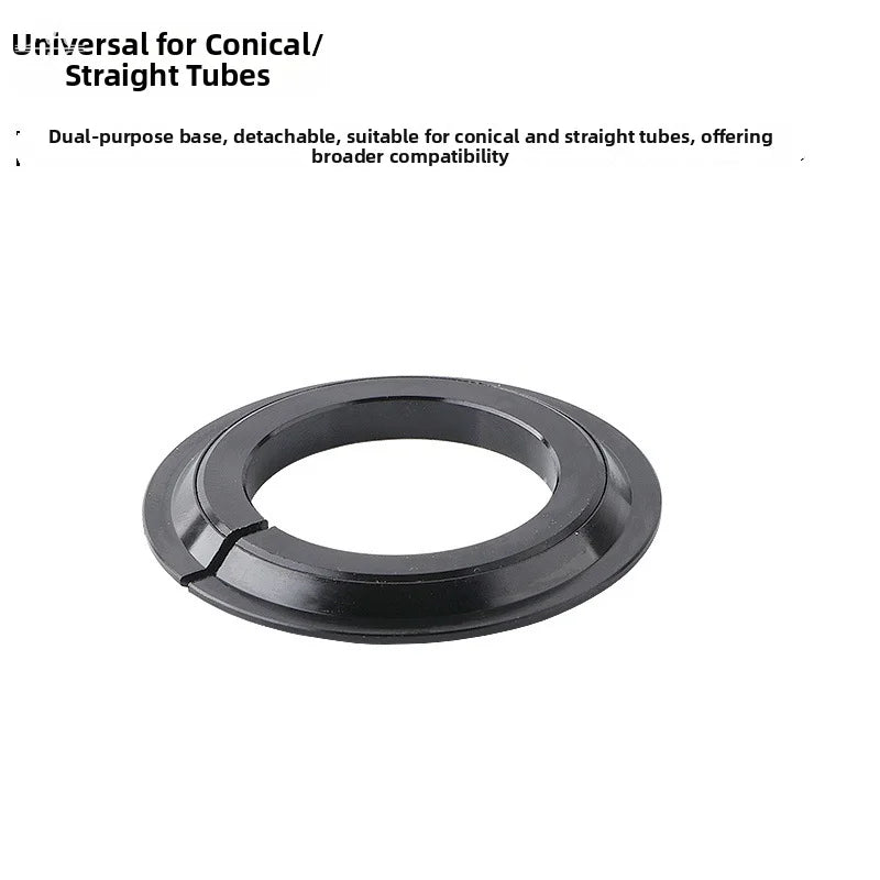 1 1/8 Inch 44mm Integrated MTB Headset Tapered Straight Tube Fork Bicycle Steering Bearing With Top Cap For Mountain Bike