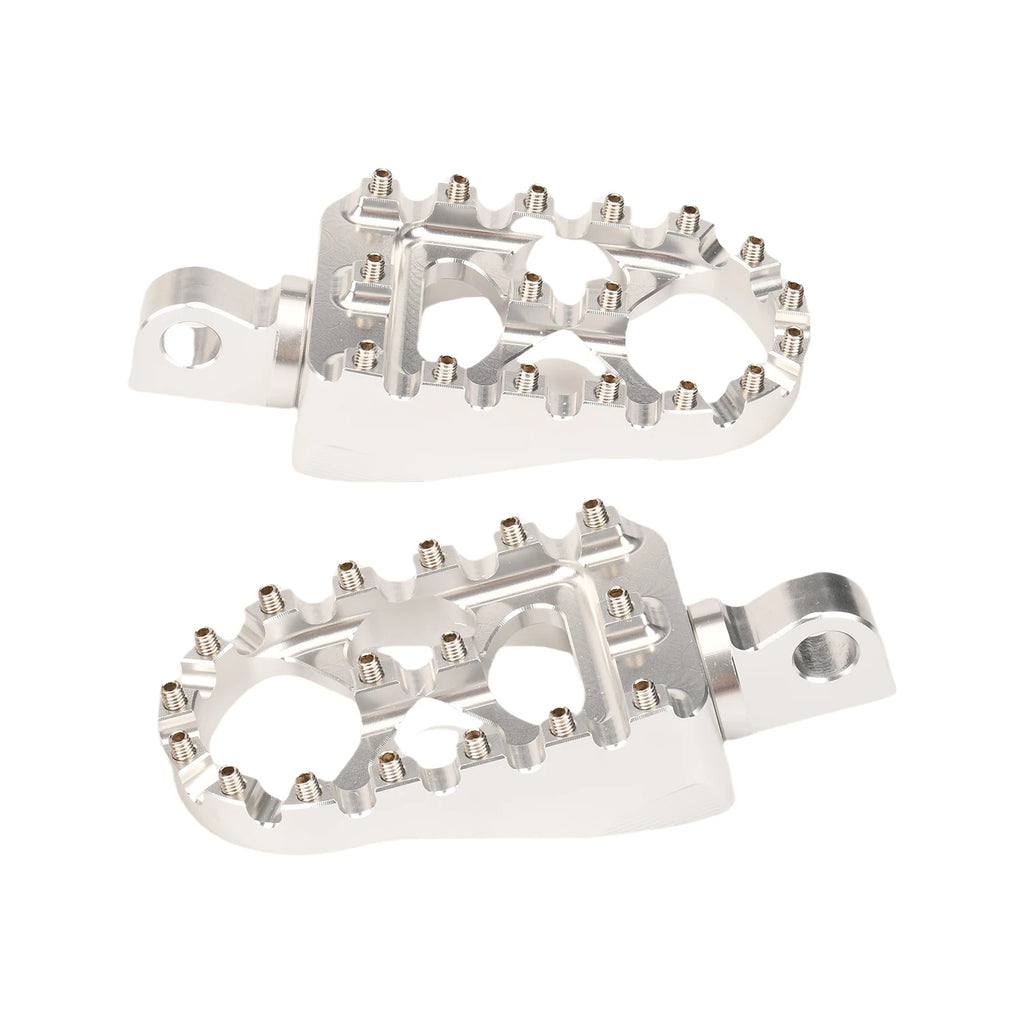 Motorcycle Foot Pegs MX Wide Fat Footrests Pedals W/Shifter Pegs For Harley Sportster XL 883 1200 Dyna Street Bob Bobber Custom