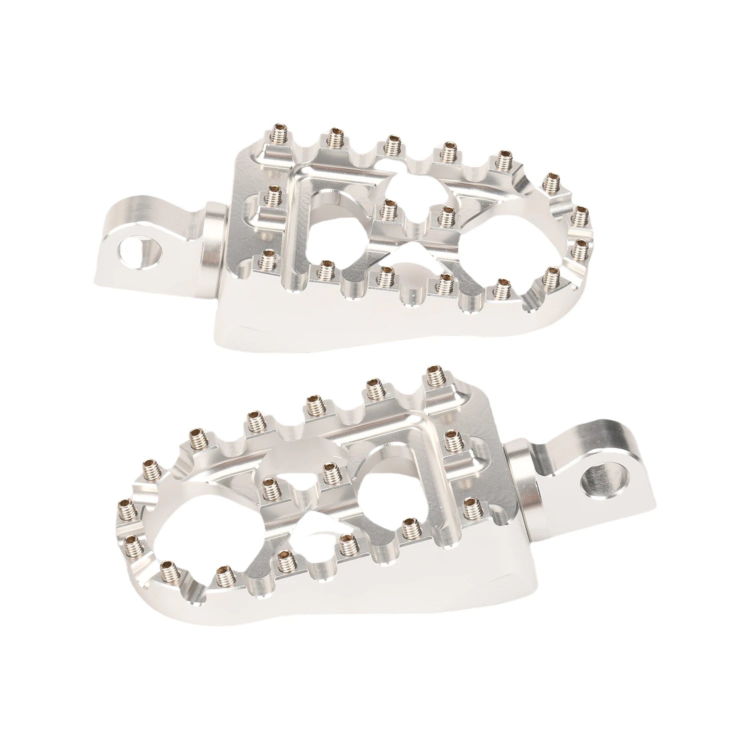 Motorcycle Foot Pegs MX Wide Fat Footrests Pedals W/Shifter Pegs For Harley Sportster XL 883 1200 Dyna Street Bob Bobber Custom