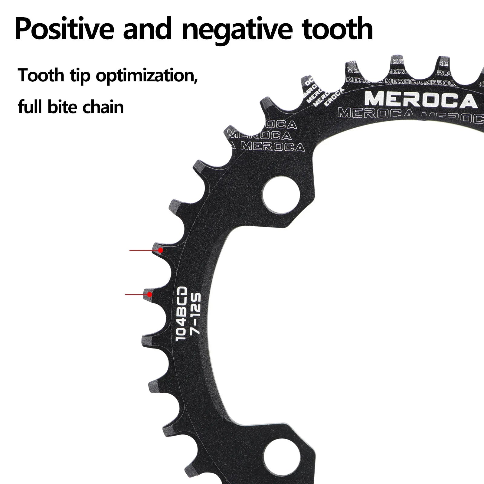 Square taper crank set 104 bcd 24mm bicycle connecting rods 170mm lightweight crank arm Monoplate cranks single speed crankset