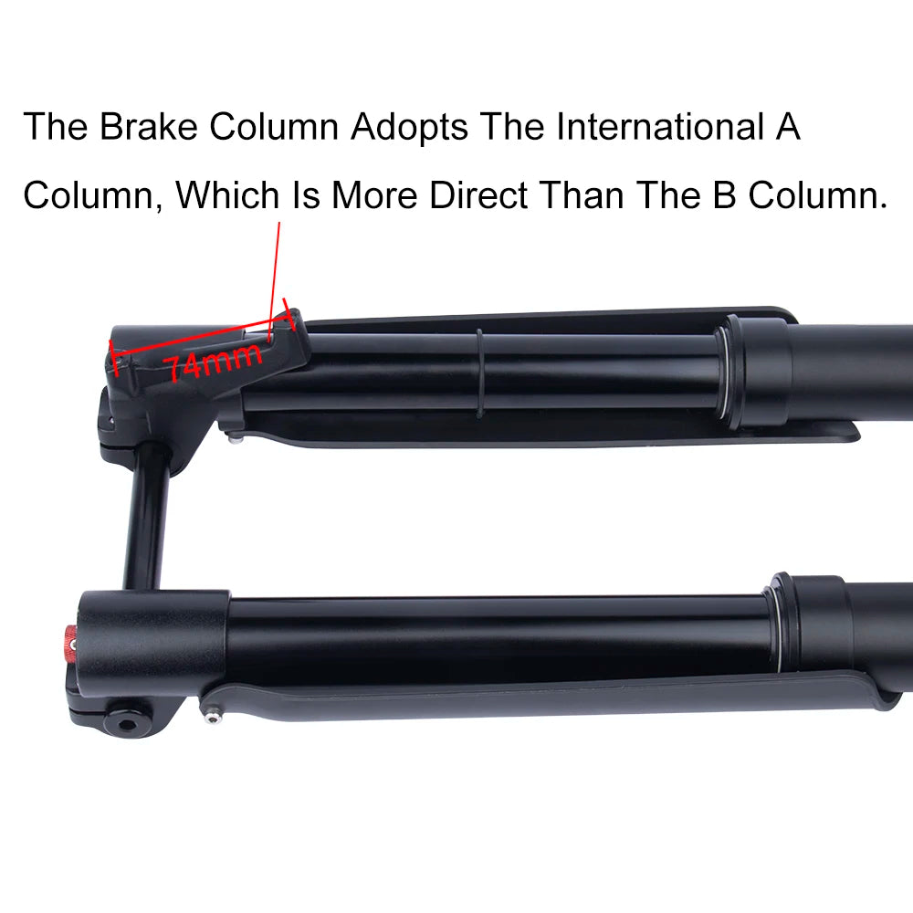 BOLANY Downhill MTB Electric Bike Beach Motorcycle Inverted Fork Shock Absorber 160mm  26 27.5 29 XC AM DH Bicycle Accessories