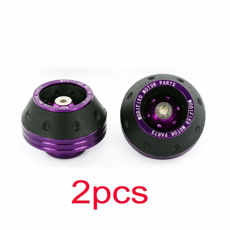 2/4Pcs Universal Motorcycle Wheel Protection Crash Pad Motorbike Crash Protectors Alloy Motocross Falling Front Fork Slider Cups
