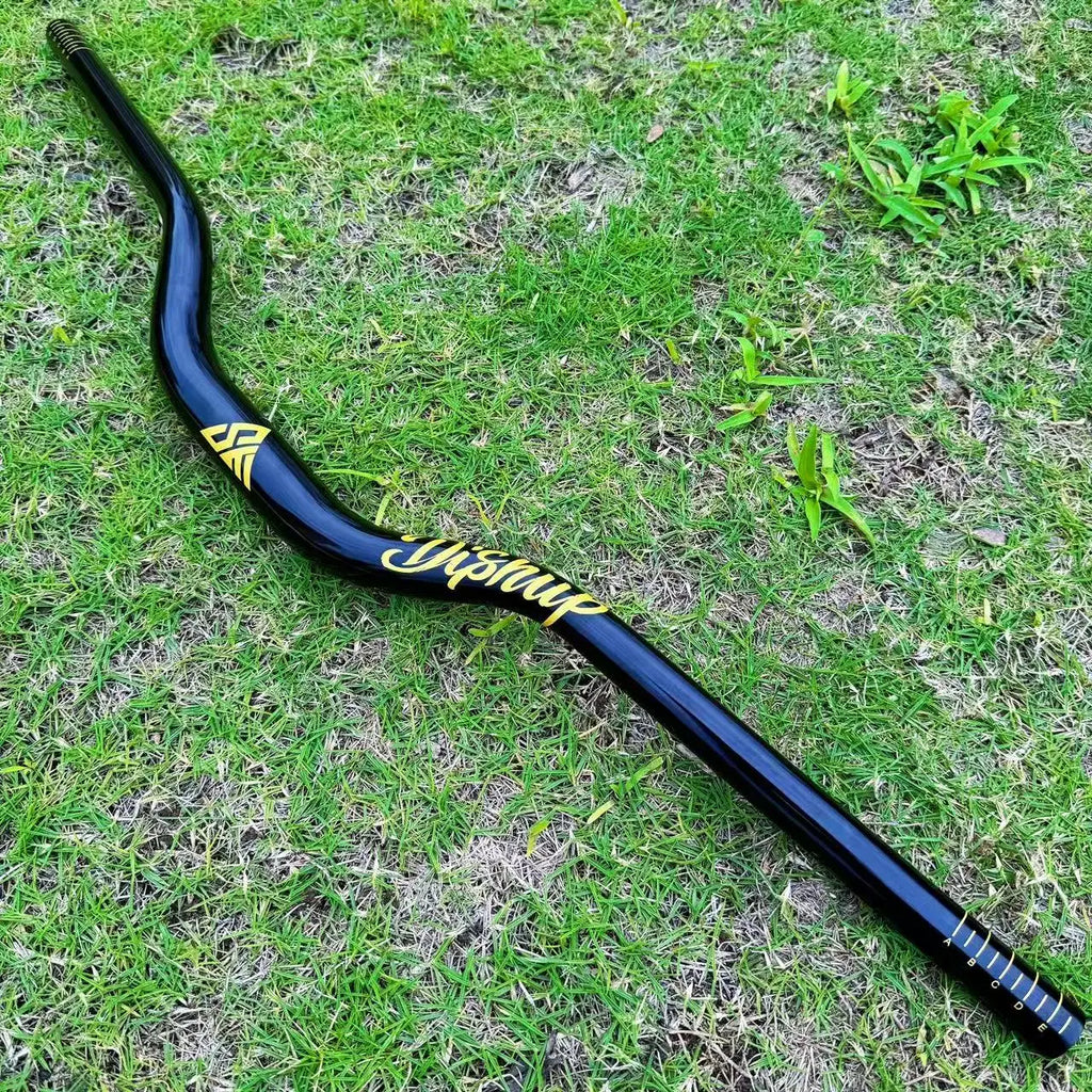 DISRUP 780/800mm Mountain Bike Handlebar, 31.8/35mm Diameter, Aluminum Alloy Handlebar for Downhill Biking and Off-Road Trails