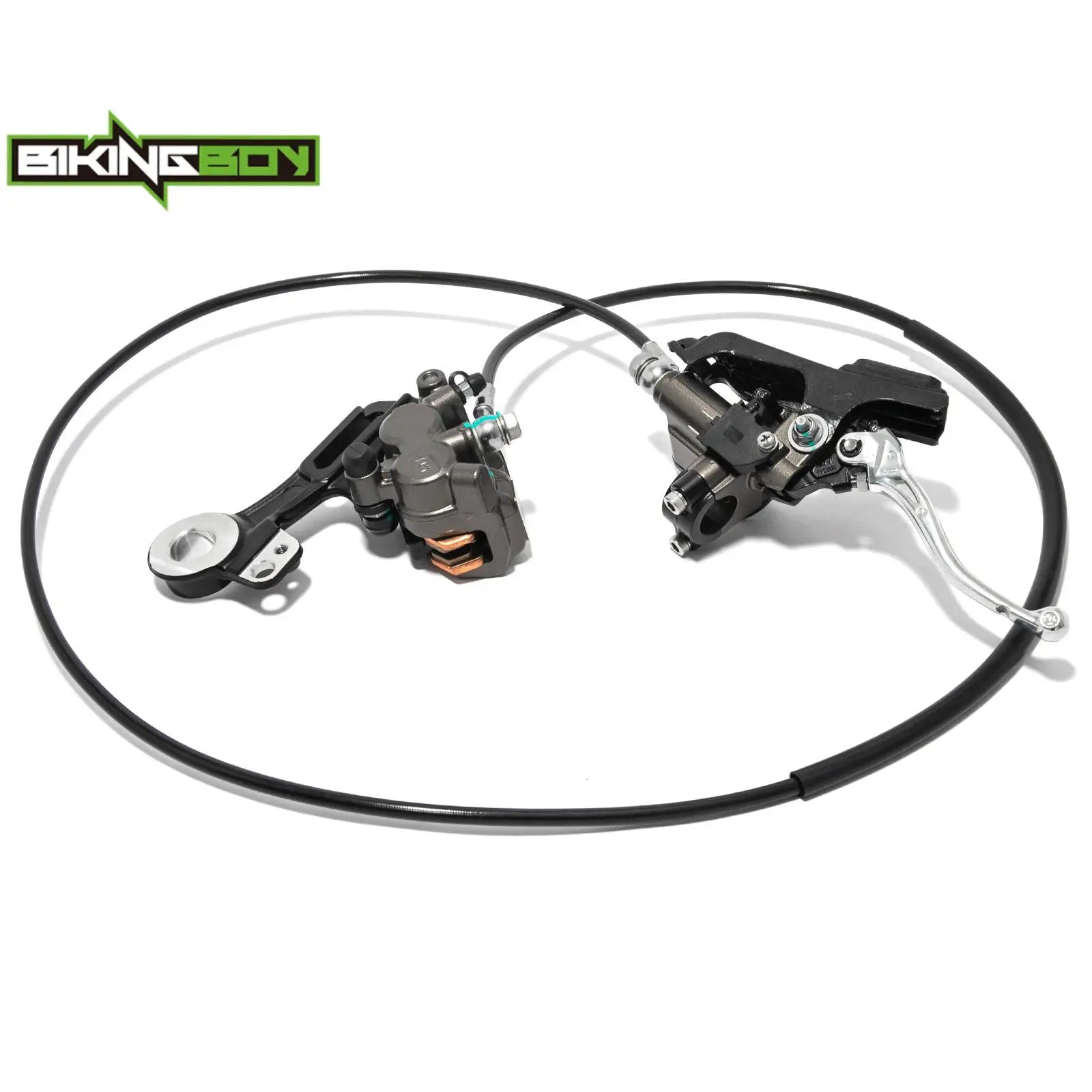 BIKINGBOY Front & Rear Brake Lever Kit Cylinder Pump Caliper Assembly For Surron Ultra Bee Sur-ron UB Electric Dirt Offroad MX