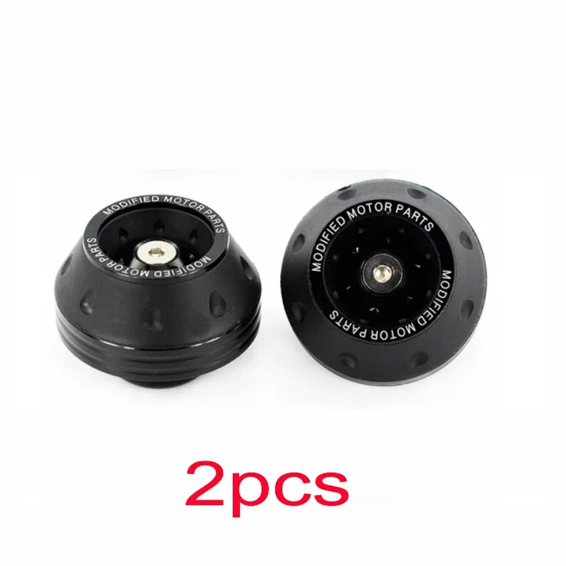 2/4Pcs Universal Motorcycle Wheel Protection Crash Pad Motorbike Crash Protectors Alloy Motocross Falling Front Fork Slider Cups