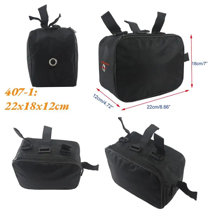 Bicycle Bike Tube Frame Pack Bag Case Battery front Tool Box Storage MTB Ebike