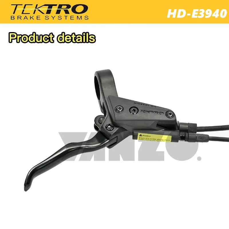 Tektro HD-E3940 E-bike Power Control 4 Pistons Hydraulic Brake Electric 2pin Set-OE No Retail Box Left Front Right Rear