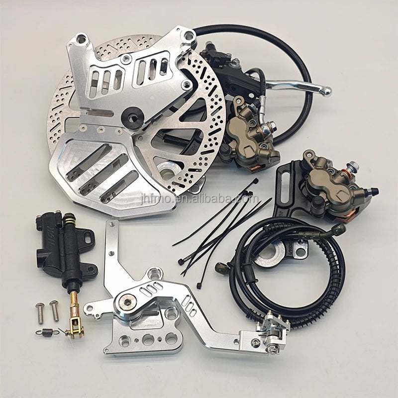 Ultra Bee Brake 240mm Rear Disc Brake Kit with Dual-Caliper Bracket for Talaria MX3 MX4 Motorcycles-Retrofit/Upgrade