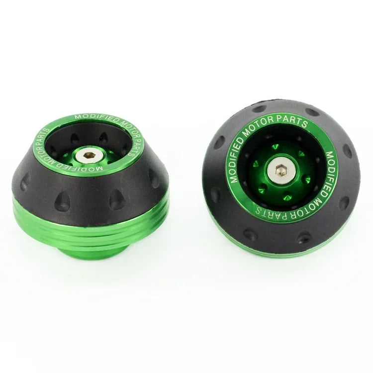 2/4Pcs Universal Motorcycle Wheel Protection Crash Pad Motorbike Crash Protectors Alloy Motocross Falling Front Fork Slider Cups