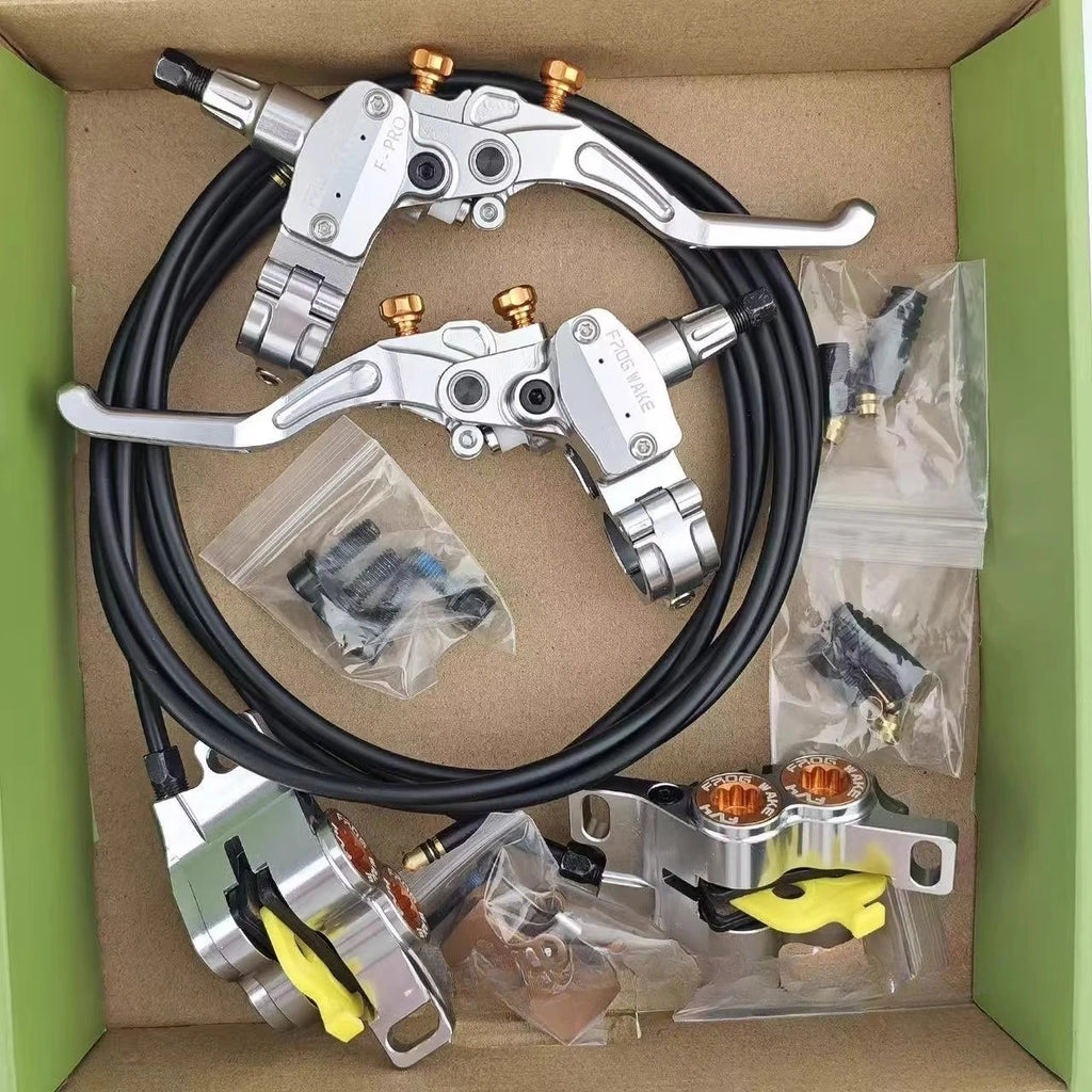 Frog F-PRO 4-Piston Hydraulic Brake DH Downhill for MTB & E-Bike
